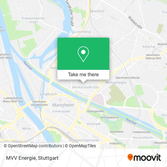 MVV Energie map