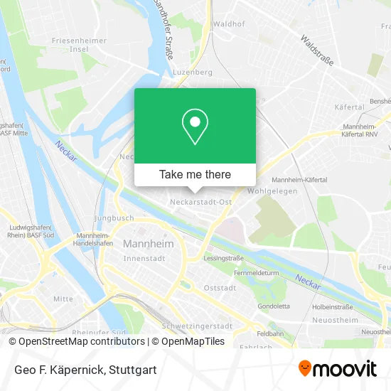 Карта Geo F. Käpernick