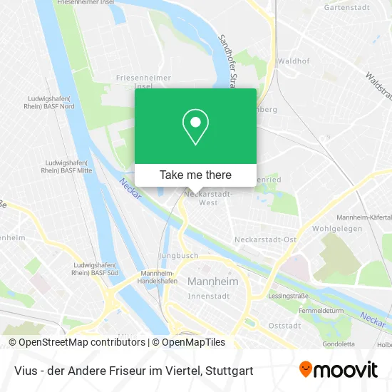 Карта Vius - der Andere Friseur im Viertel