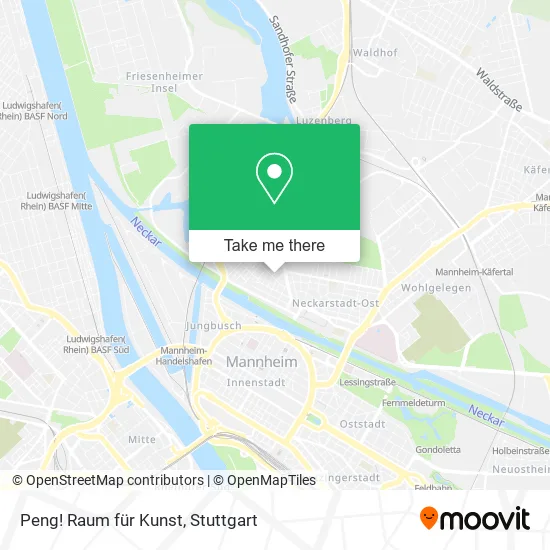 Карта Peng! Raum für Kunst