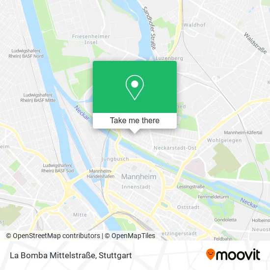 Карта La Bomba Mittelstraße