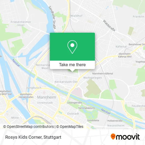 Карта Rosys Kids Corner