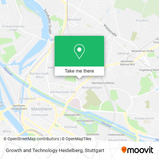 Карта Growth and Technology Heidelberg