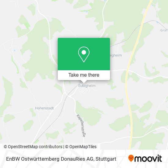 EnBW Ostwürttemberg DonauRies AG map