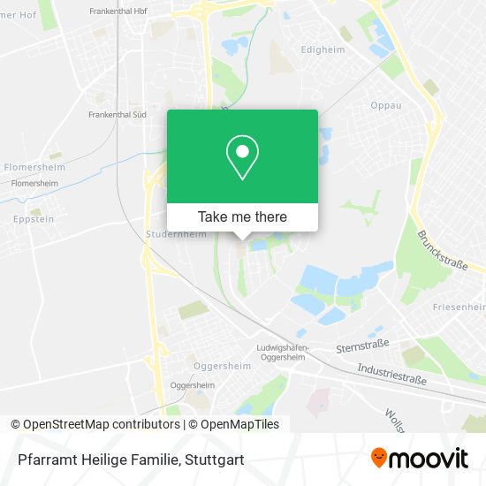 Pfarramt Heilige Familie map