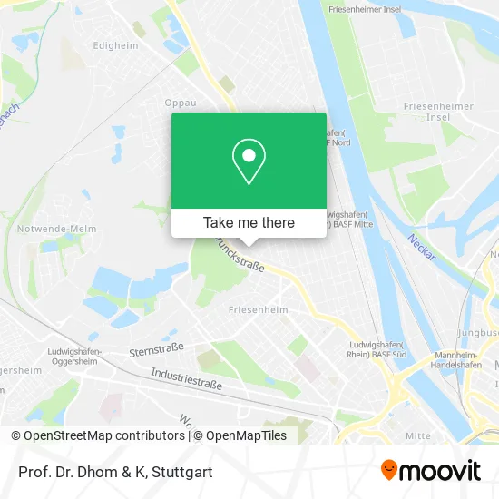 Карта Prof. Dr. Dhom & K