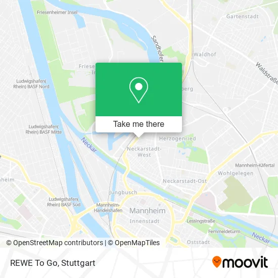 Карта REWE To Go