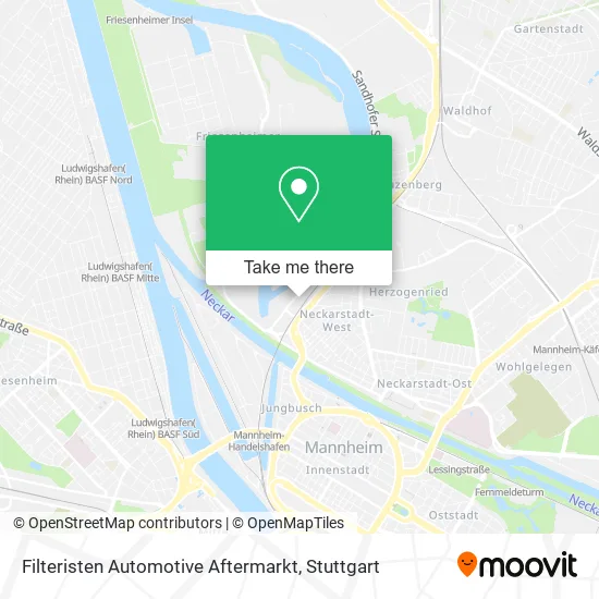 Карта Filteristen Automotive Aftermarkt