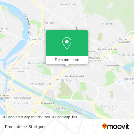 Карта Pranasteine