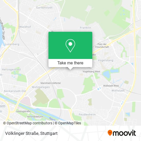 Völklinger Straße map