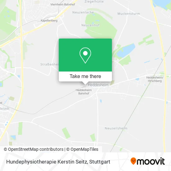 Карта Hundephysiotherapie Kerstin Seitz