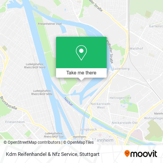 Kdm Reifenhandel & Nfz Service map