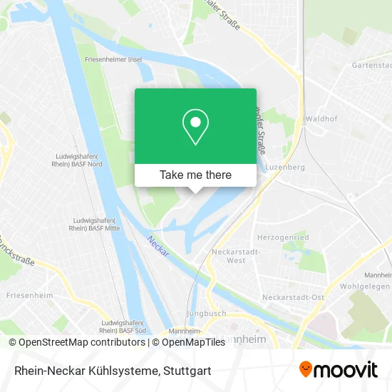 Карта Rhein-Neckar Kühlsysteme