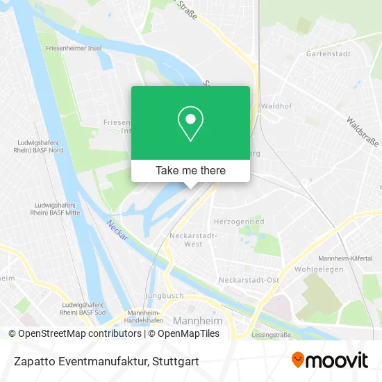 Карта Zapatto Eventmanufaktur