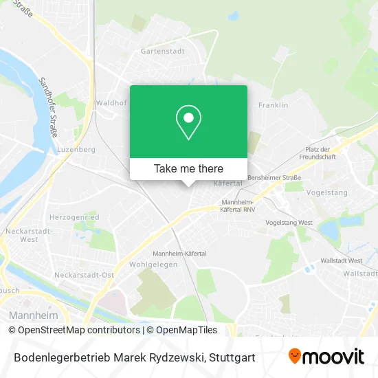 Карта Bodenlegerbetrieb Marek Rydzewski