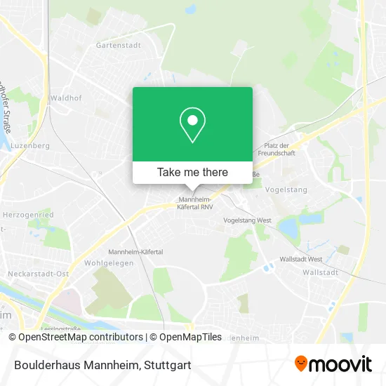 Карта Boulderhaus Mannheim