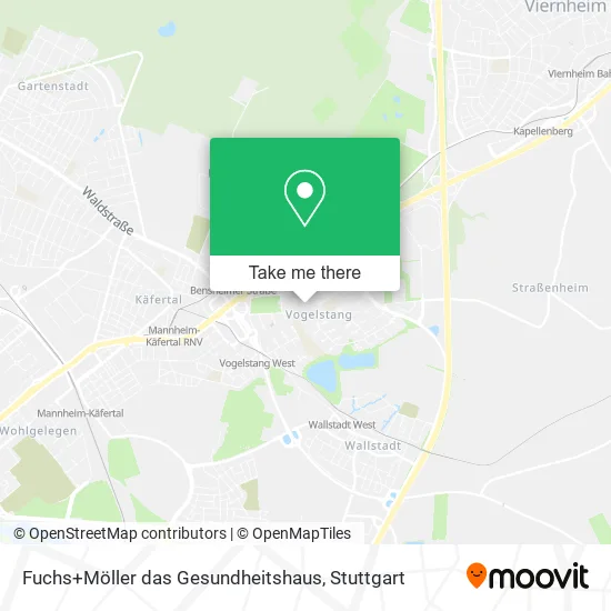 Карта Fuchs+Möller das Gesundheitshaus