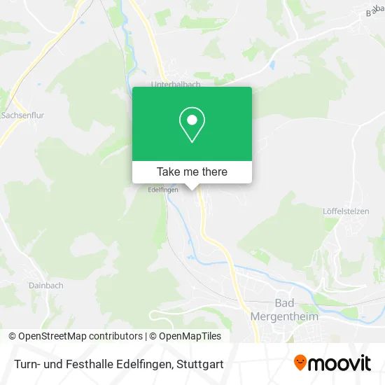 Карта Turn- und Festhalle Edelfingen