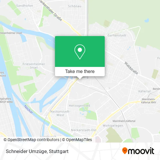 Карта Schneider Umzüge