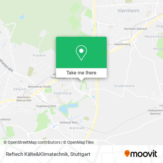 Карта Reftech Kälte&Klimatechnik