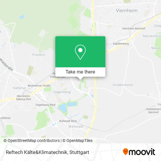 Карта Reftech Kälte&Klimatechnik