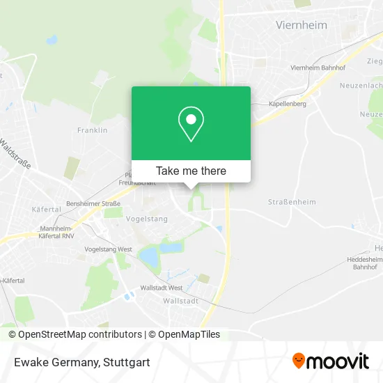Карта Ewake Germany