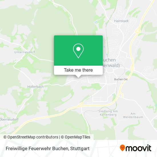 Freiwillige Feuerwehr Buchen map