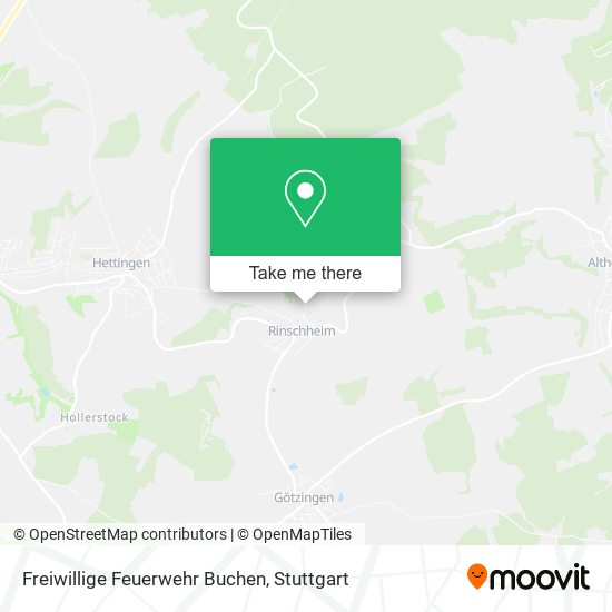 Freiwillige Feuerwehr Buchen map