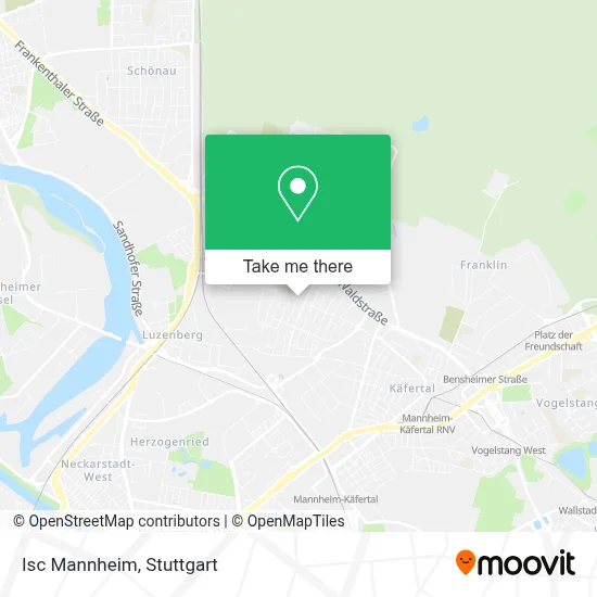 Isc Mannheim map