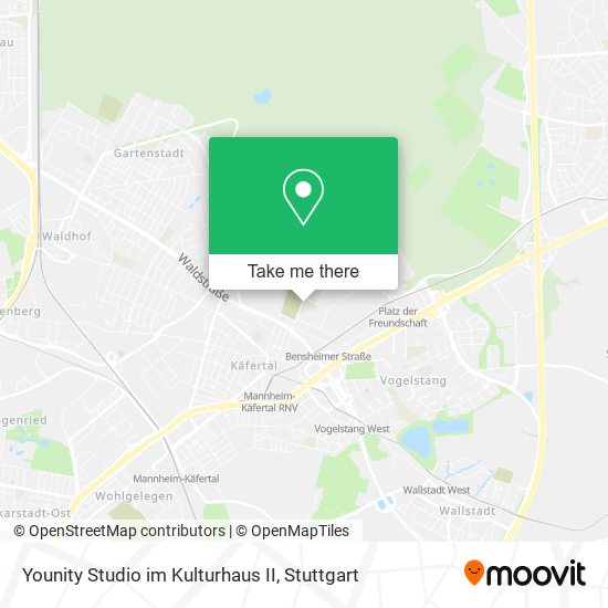 Карта Younity Studio im Kulturhaus II
