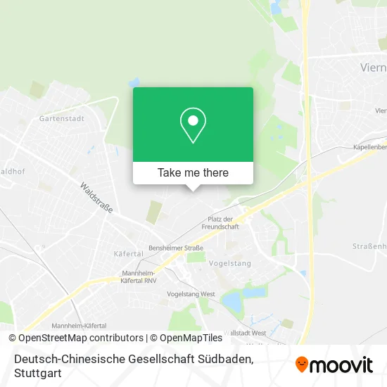 Карта Deutsch-Chinesische Gesellschaft Südbaden