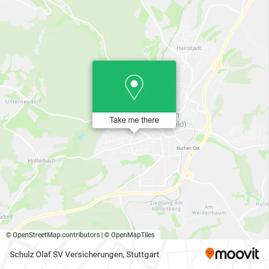 Карта Schulz Olaf SV Versicherungen