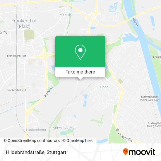 Карта Hildebrandstraße