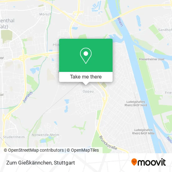 Карта Zum Gießkännchen