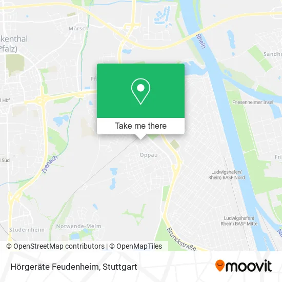 Карта Hörgeräte Feudenheim