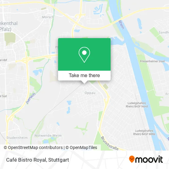 Карта Café Bistro Royal