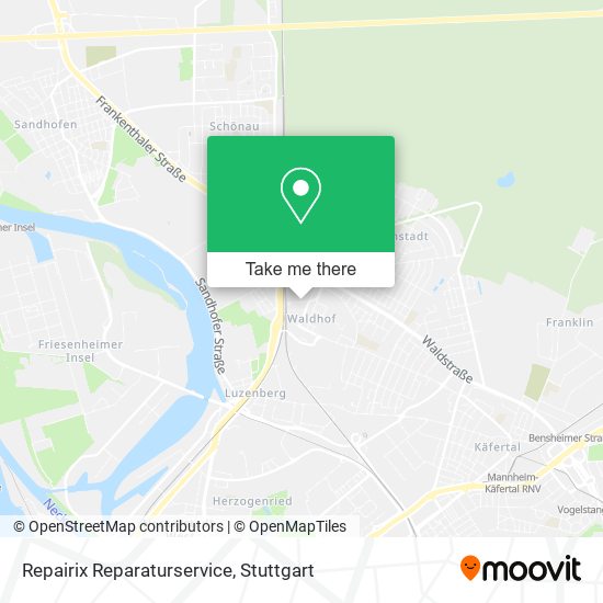 Repairix Reparaturservice map