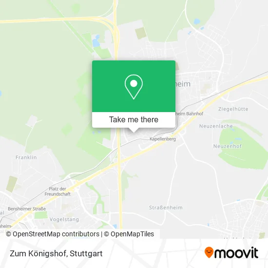 Карта Zum Königshof