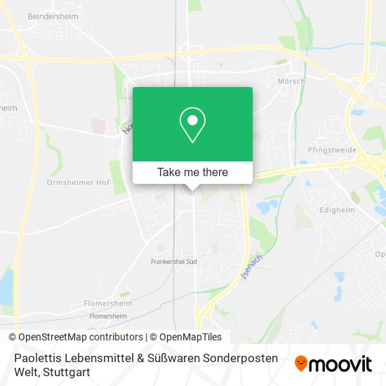 Paolettis Lebensmittel & Süßwaren Sonderposten Welt map