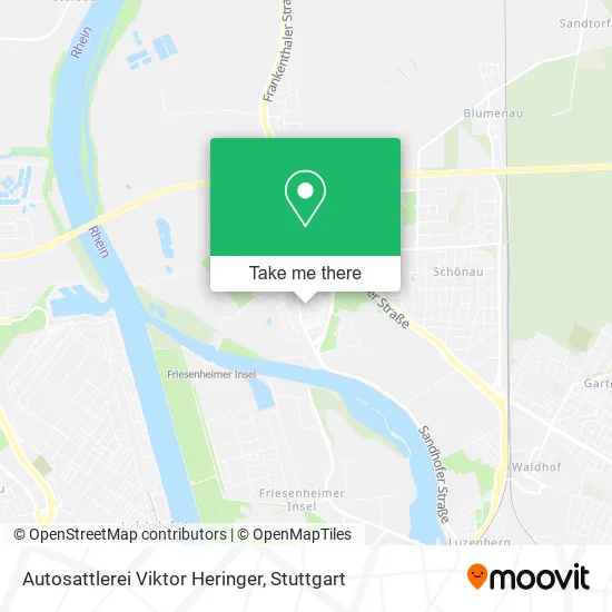 Карта Autosattlerei Viktor Heringer