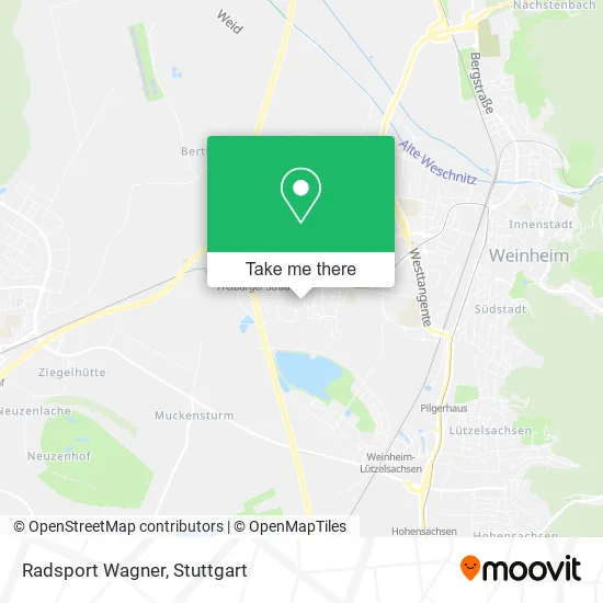 Карта Radsport Wagner