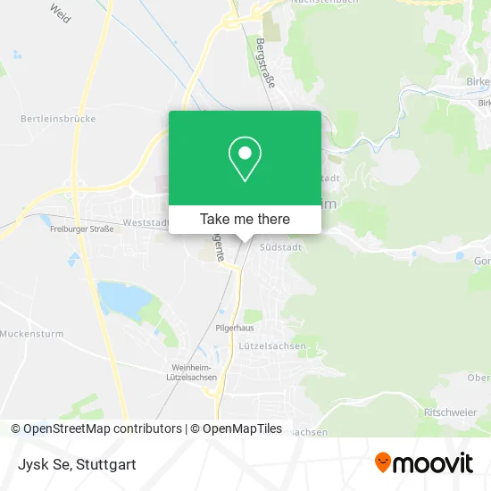 Карта Jysk Se
