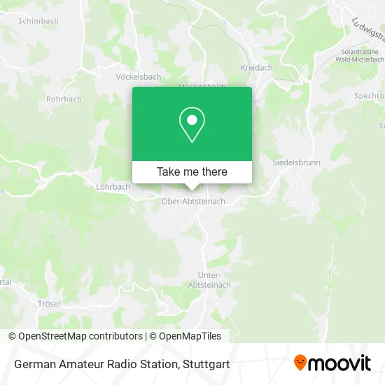 Карта German Amateur Radio Station