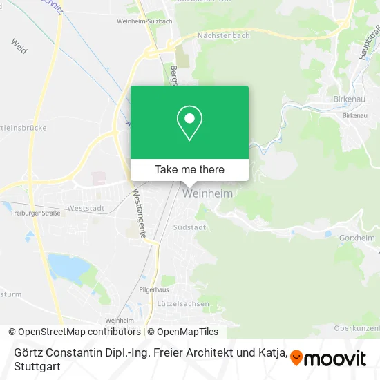 Карта Görtz Constantin Dipl.-Ing. Freier Architekt und Katja