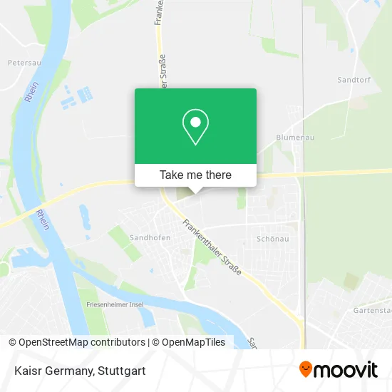 Карта Kaisr Germany