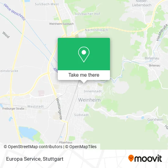 Карта Europa Service