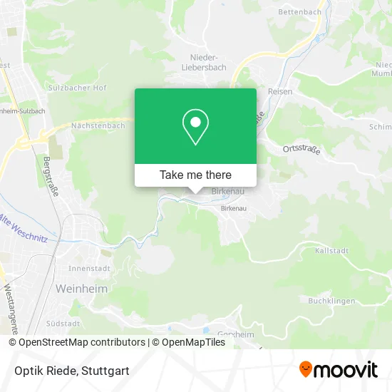 Карта Optik Riede