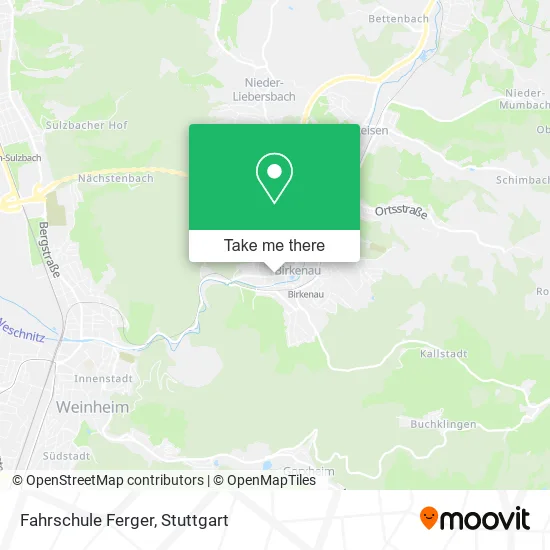 Карта Fahrschule Ferger