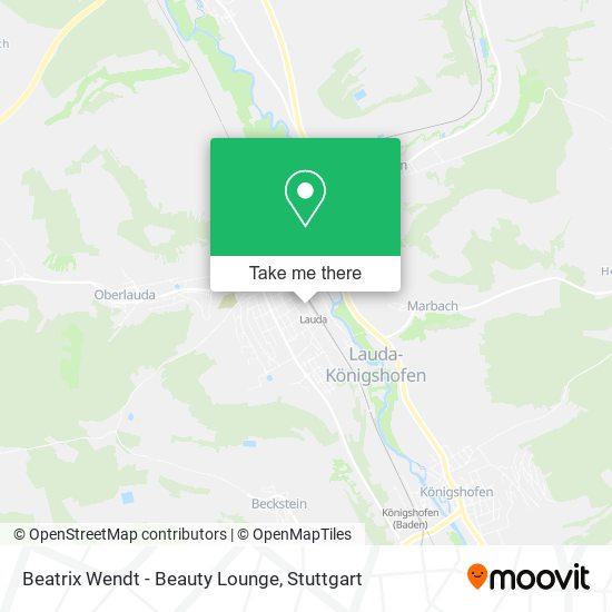 Beatrix Wendt - Beauty Lounge map