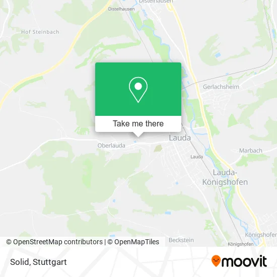 Solid map